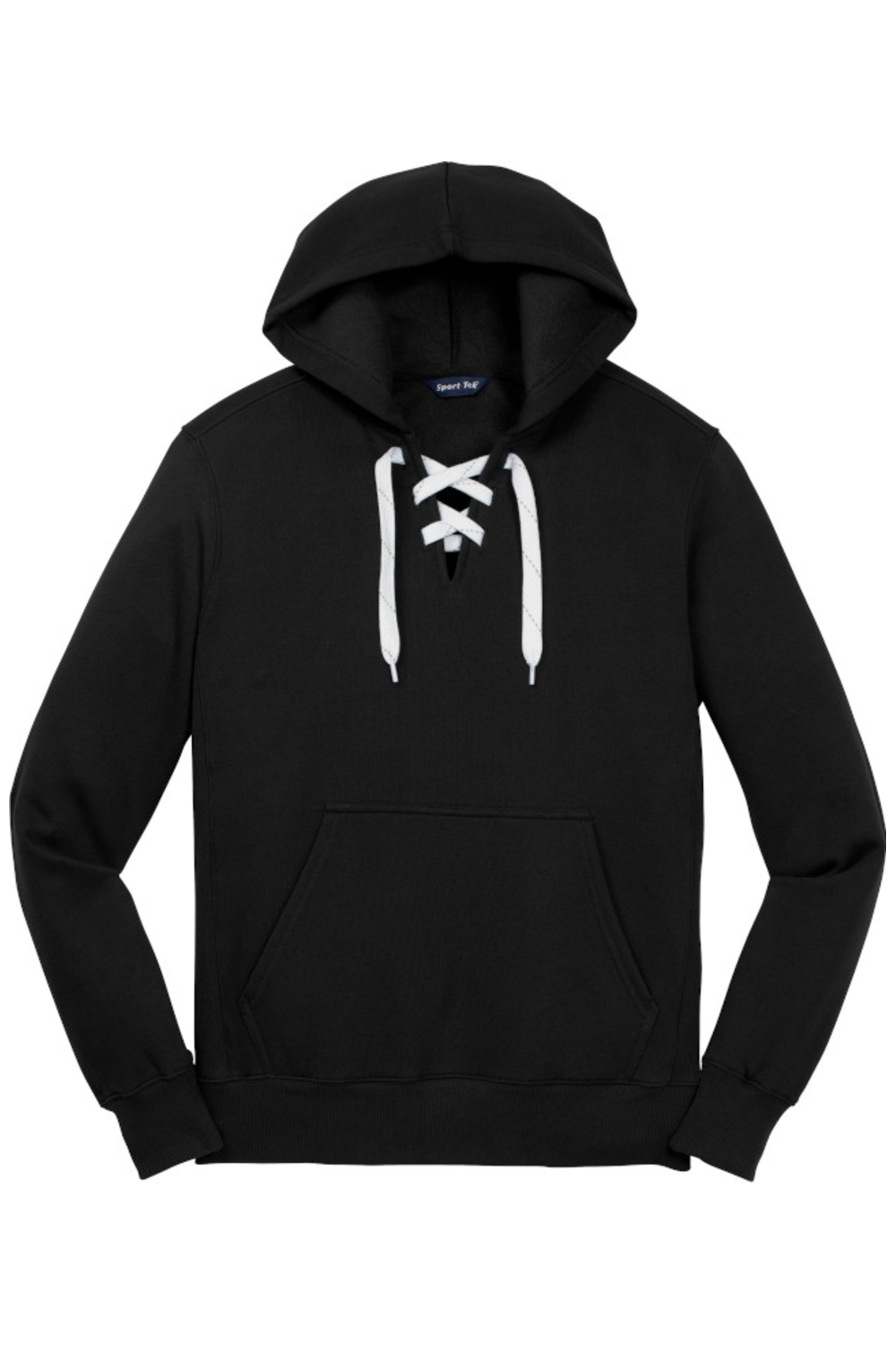 AS Lace Up Pullover Hooded Sweatshirt