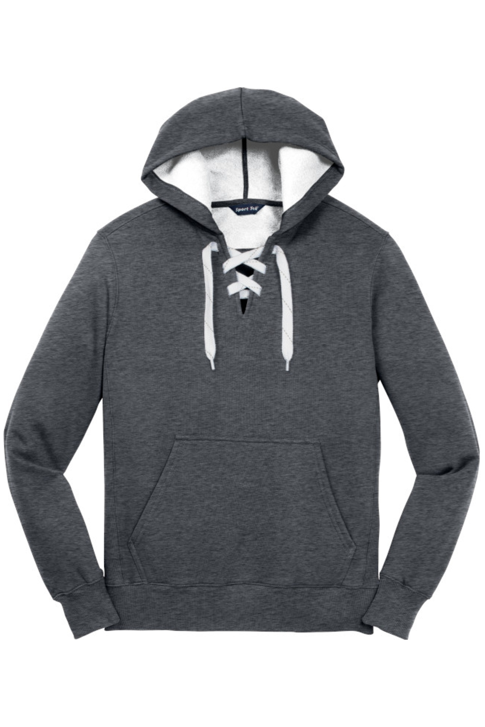 AS Lace Up Pullover Hooded Sweatshirt