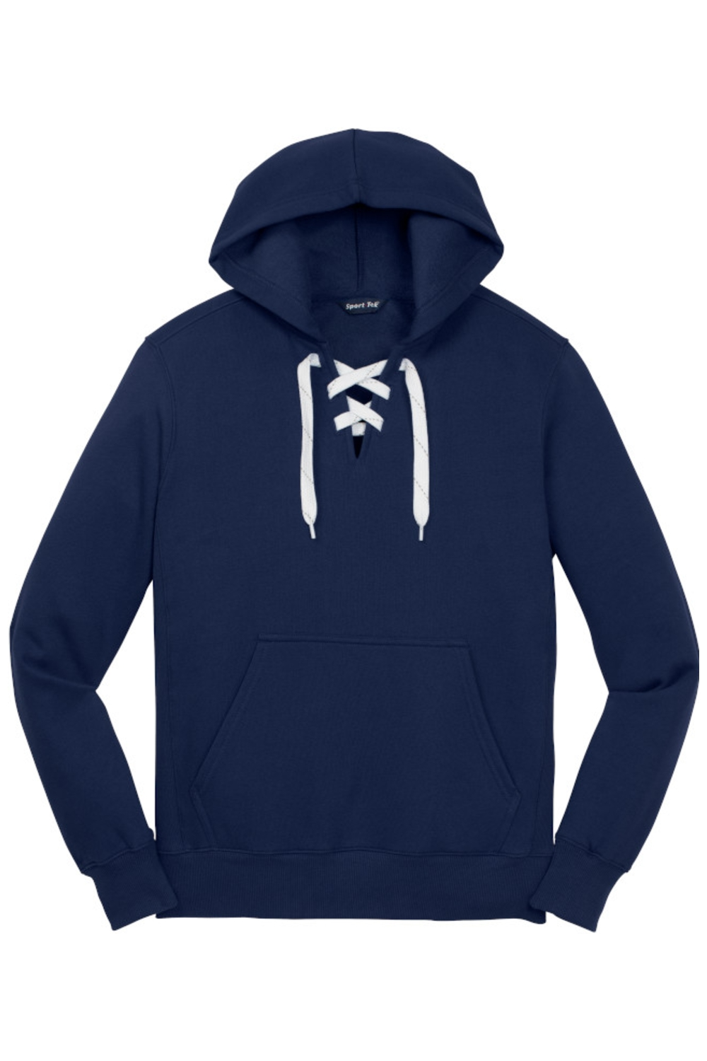 AS Lace Up Pullover Hooded Sweatshirt