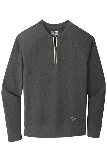 New Era Sueded Cotton Blend 1/4-Zip Pullover