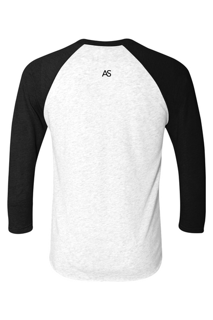 AS Tri-Blend Three-Quarter Sleeve Raglan Tee