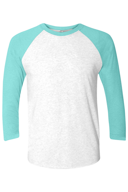 AS Tri-Blend Three-Quarter Sleeve Raglan Tee