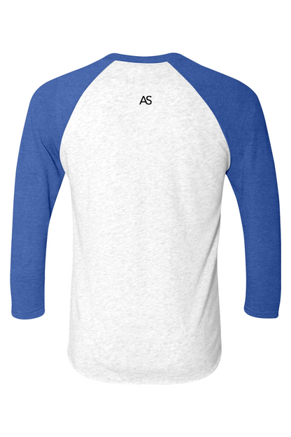 AS Tri-Blend Three-Quarter Sleeve Raglan Tee