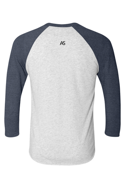 AS Tri-Blend Three-Quarter Sleeve Raglan Tee