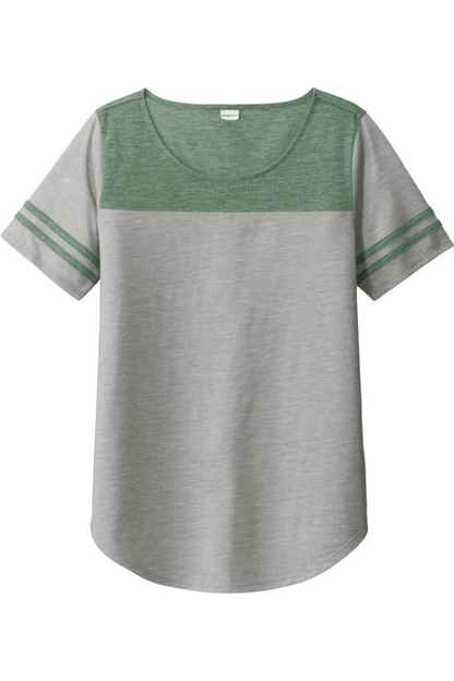 AS PosiCharge Tri-Blend Wicking Fan Tee