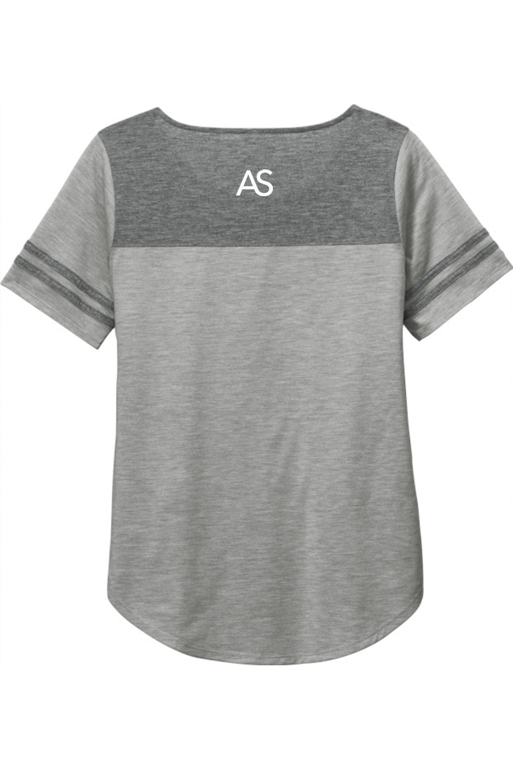 AS PosiCharge Tri-Blend Wicking Fan Tee