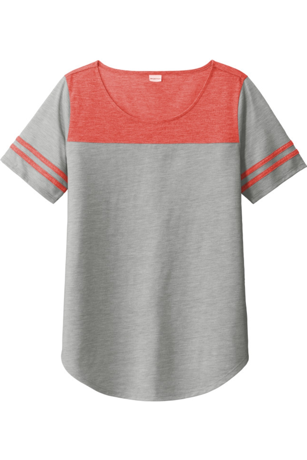 AS PosiCharge Tri-Blend Wicking Fan Tee