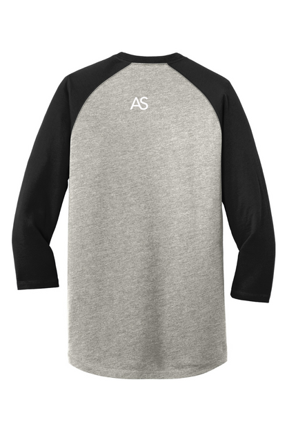 New Era Heritage Blend 3/4-Sleeve Baseball Raglan Tee